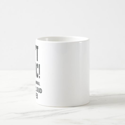 1st Line Cloud Engineer Funny Coffee Tasse Geschen (Mittel)