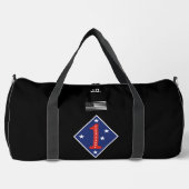 1st Marine Division Veteran Personalisiert Duffle Bag (Vorderseite)