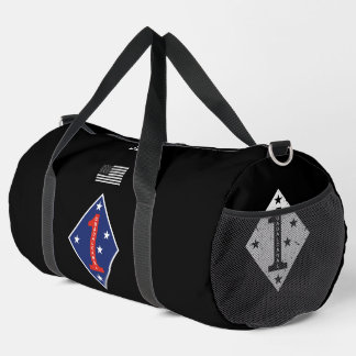 1st Marine Division Veteran Personalisiert Duffle Bag