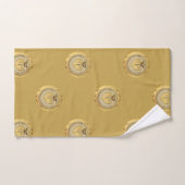 1st or 50th Wedding Anniversary Golden Ochre Towel Badhandtuch Set (Handtuch)