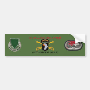 1ST SQUADRON 33RD CAVALRY 101ST AUTOAUFKLEBER