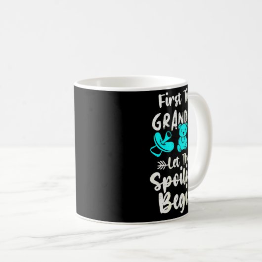 1st Time Grandma To Be First Time Grandma Grandmot Kaffeetasse (VorderseiteRechts)