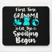 1st Time Grandma To Be First Time Grandma Grandmot Mousepad (Vorne)