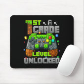 1ste Stufe Entsperrter Videogamer Pixel CK to S Mousepad (Mit Mouse)