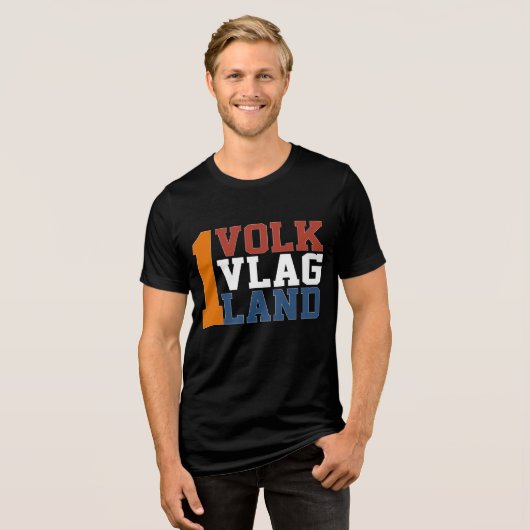 1VolkVlagLand Tri-Blend Shirt (Vorderseite voll)