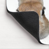 2匹のウサギの顔 MOUSEPAD (Ecke)