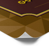 2000 Gedicht der Krieger, die kämpfen. Poster (Ecke)