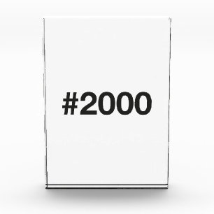 2000 Hashtag 26. Geburtstag 26 Jahre Fotoblock