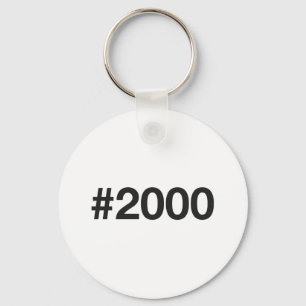 2000 Hashtag 26. Geburtstag 26 Jahre Schlüsselanhänger
