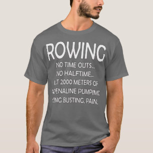 2000 Meter Rudern T-Shirt