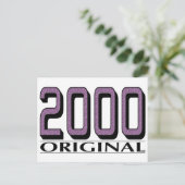 2000 Original Postkarte (Stehend Vorderseite)