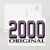 2000 Original Postkarte (Vorne/Hinten)