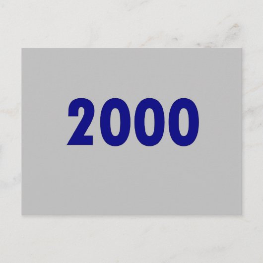 2000 POSTKARTE (Vorderseite)