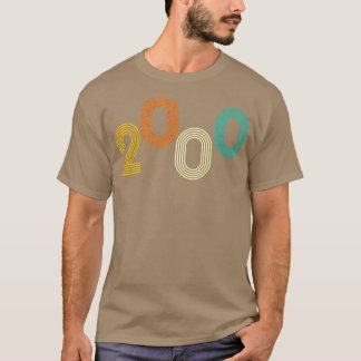 2000 Retro Geburtstag Vintag T-Shirt