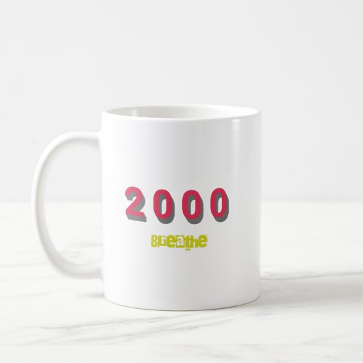 2000 Top-Song des Jahres Kaffeetasse (Links)
