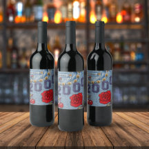 2000 Vintage Poster Geburtstag oder Wiedersehen