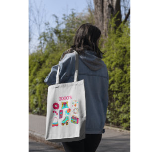 2000er Retro-Tasche Tragetasche