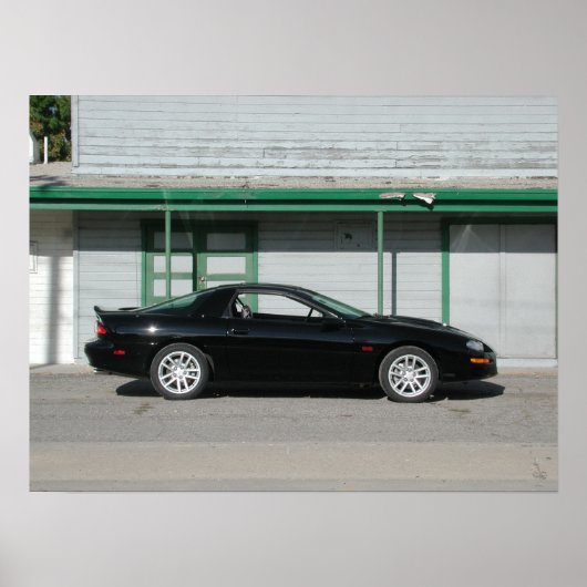2001 Chevrolet Camaro Z28 SS Poster (Vorne)