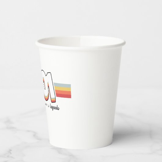 2001 Die Geburt von Legenden Pappbecher (Links)