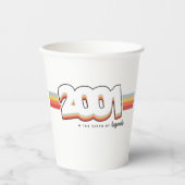 2001 Die Geburt von Legenden Pappbecher (Vorderseite)