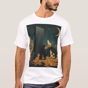 2001: Eine Meowdyssee im Weltraum alias The Meowno T-Shirt