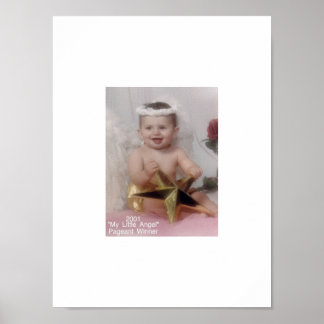 2001 Gewinner meines kleinen Angel-Pageants Poster