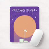 2001 Mars Odyssey Mousepad (Mit Mouse)