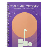 2001 Mars Odyssey Notizblock (Vorderseite)