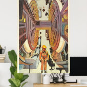 2001 Odyssee im Weltraum Poster (Heimbüro)