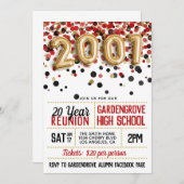 2001 Uni-Wiedersehen Einladung (Vorne/Hinten)