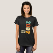 2002 2002 Geboren Geburtstag 2002 T-Shirt (Vorne ganz)