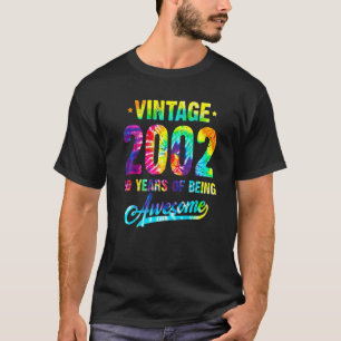 2002 20th Birthday Tie Dye 20 Years Of Bei T-Shirt