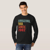 2002 Amazing Dad Since 2002 T-Shirt (Vorne ganz)