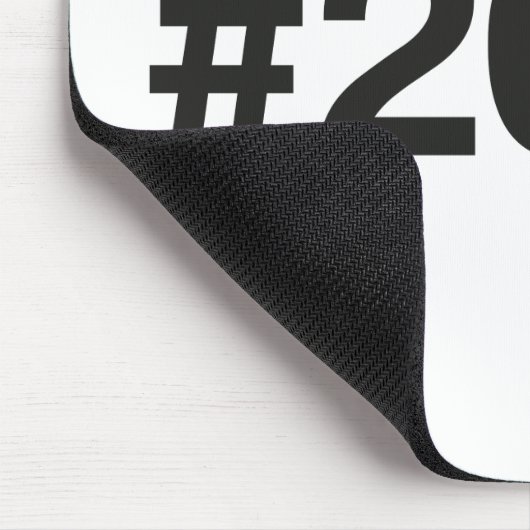 2002 Hashtag 23 Geburtstag Mousepad (Ecke)