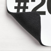 2002 Hashtag 23 Geburtstagsjubiläum Mousepad (Ecke)
