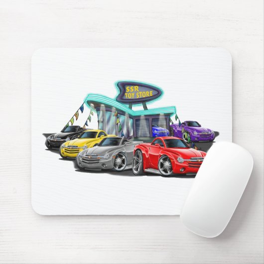 2003-06 SSR Auto-Händler-Szene Mousepad (Mit Mouse)