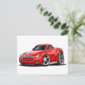 2003-06 SSR Red Truck Postkarte (Stehend Vorderseite)