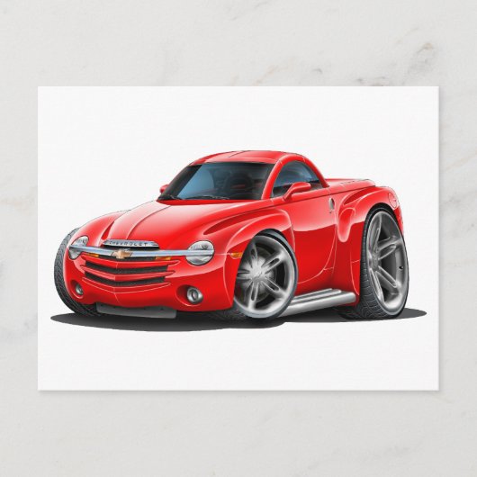 2003-06 SSR Red Truck Postkarte (Vorderseite)