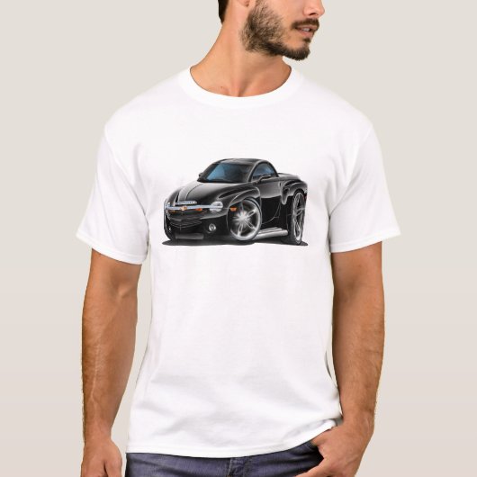 2003-06 SSR schwarzer LKW T-Shirt (Vorderseite)