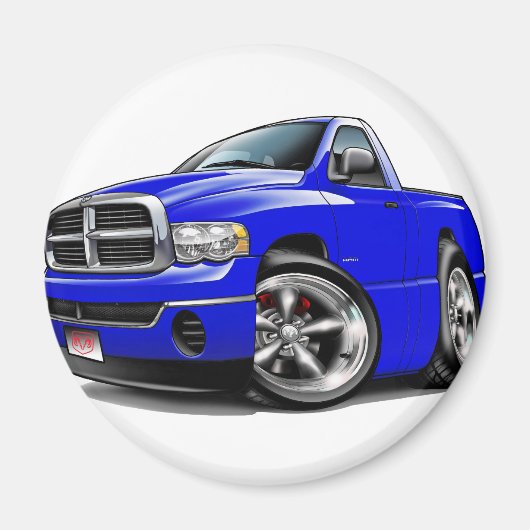 2003-08 Dodge Ram Blue Truck Magnet (Vorne)