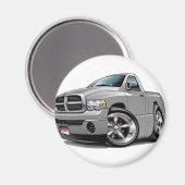 2003-08 Dodge Ram Silver Truck Magnet (Vorderseite/Rückseite)