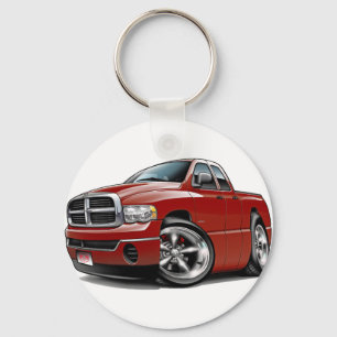2003-08 Ram Quad Maroon Truck Schlüsselanhänger
