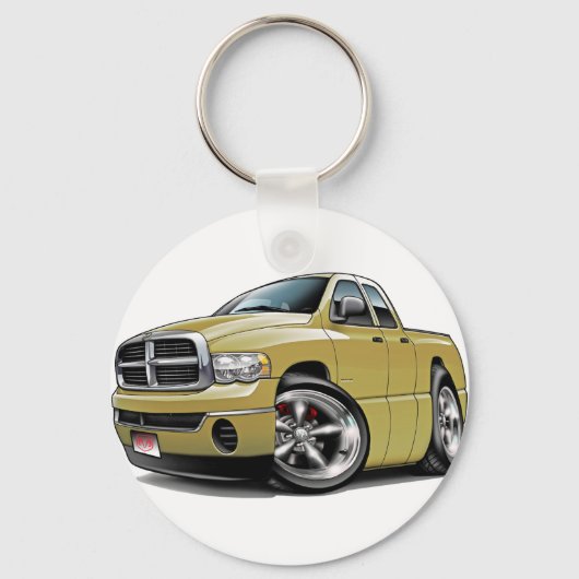 2003-08 Ram Quad Tan Truck Schlüsselanhänger (Vorderseite)