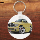2003-08 Ram Quad Tan Truck Schlüsselanhänger (Vorderseite)