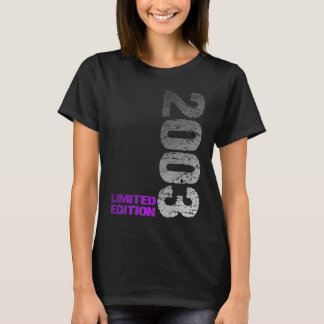 2003 20. Geburtstag geboren 2003 T-Shirt