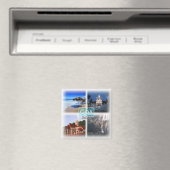 2003 Asien, Indien, China, Kühlschrank Magnet (In Situ (Geschirrspüler))
