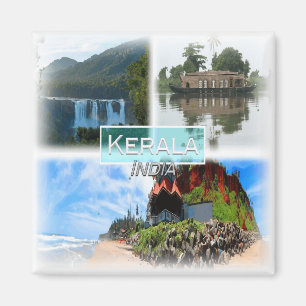 2003 Asien, Indien Kerala, Kühlschrank Magnet