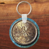 2003 Canadian Penny (Front) Key Chain Schlüsselanhänger (Vorderseite)