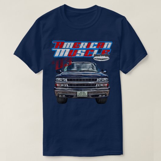 2003,Tahoe,Squarebody Truck,Yukon,Vorstadt,Silvera T-Shirt (Design vorne)