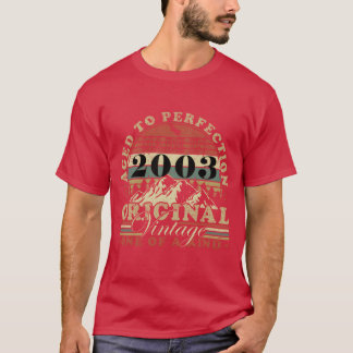 2003 Vintage Retro Vintage Geburtstagsgeschenk ret T-Shirt